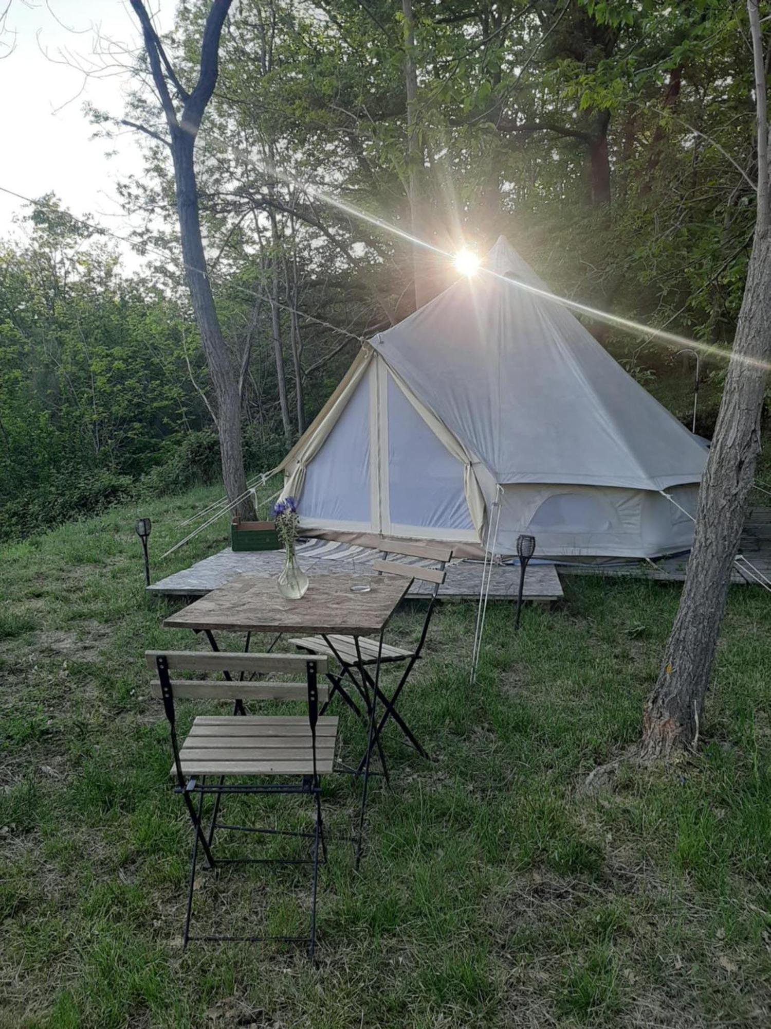 Rifugio Manfrè Glamping Tent Belpasso Bagian luar foto