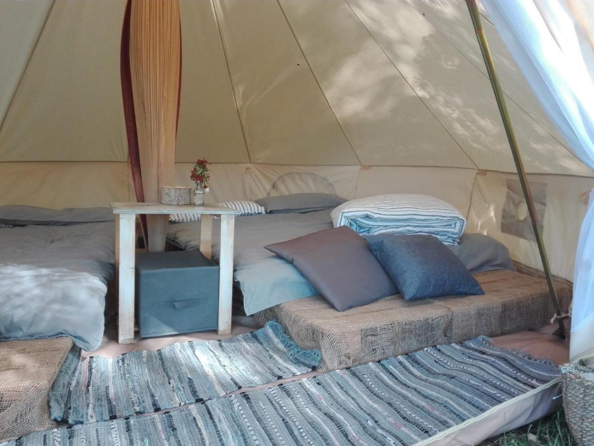 Rifugio Manfrè Glamping Tent Belpasso Bagian luar foto